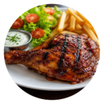 Grilled Chicken With Vegetables