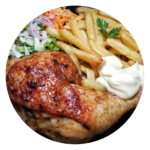Grilled Chicken With Chip Or Plantain